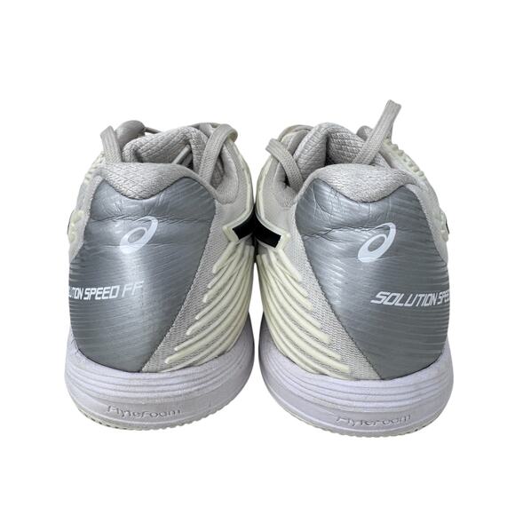 Asics Solution Speed FF 2 Tennis Pickleball Womens Size 8 White Lace Up 1042A136 - Picture 7 of 10